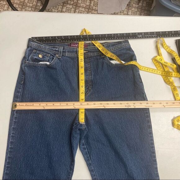 GLORIA VANDERBILT Amanda Jeans Size 14 Blue High Rise - Picture 14 of 14